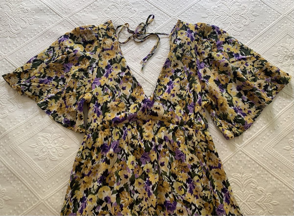 Vestiti: Sommerkleid mit Blumenmuster, neu – Nuovo e nell'imballaggio originale da Zürich venduto da p_q7q_nichtraucher 2