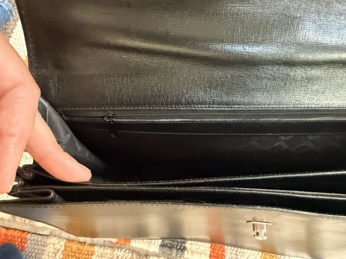 Valigie & Borse: Classic  Valextra black leather multi compartment – Usato da Basel venduto da sle_7vyp 7