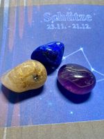 3 Glücksteine für den Schütze Geboreren