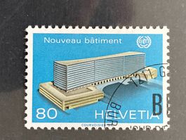 Schweiz Ämter 1974 BIT neues Gebäude gestempelt