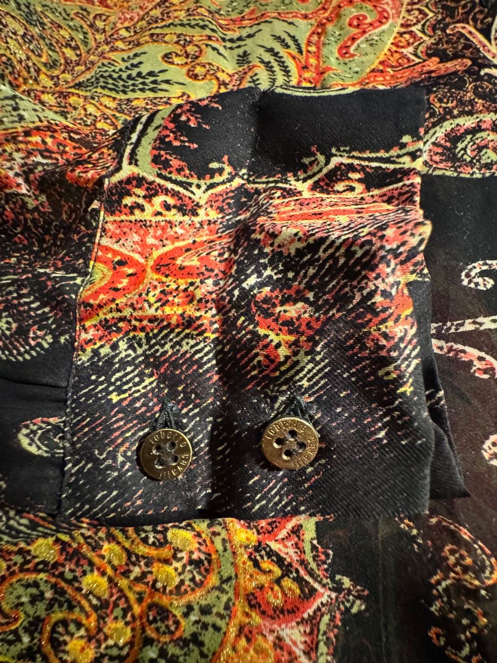 Roberto Cavalli Camicette: Roberto Cavalli Seidenbluse mit Schalabschluss GrM – Usato da Zumikon venduto da calibru 3