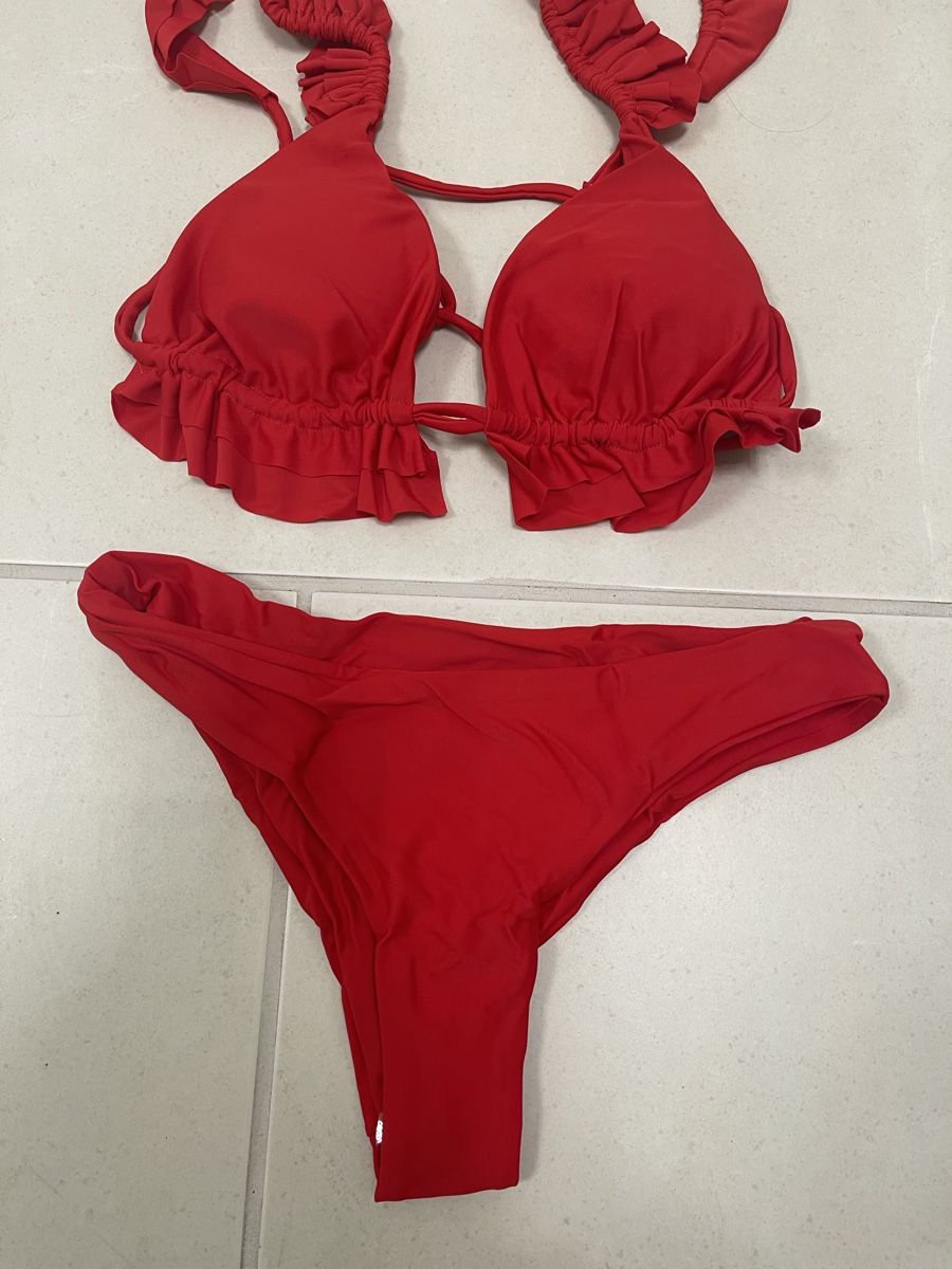 Badekleider & Bikinis: Bikini Neu in Rot Gr M – Neu und originalverpackt aus Bassersdorf von Sandy456 3