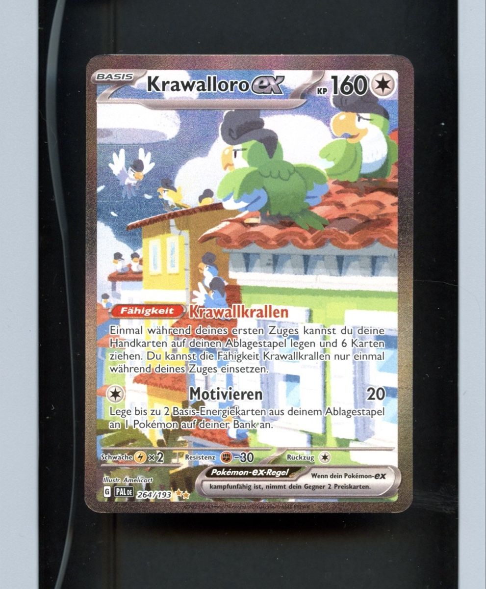 Pokémon Sammelbilder & Trading cards: Pokemon Krawalloro SAR – Neu (gemäss Beschreibung) aus Basel von Sticat