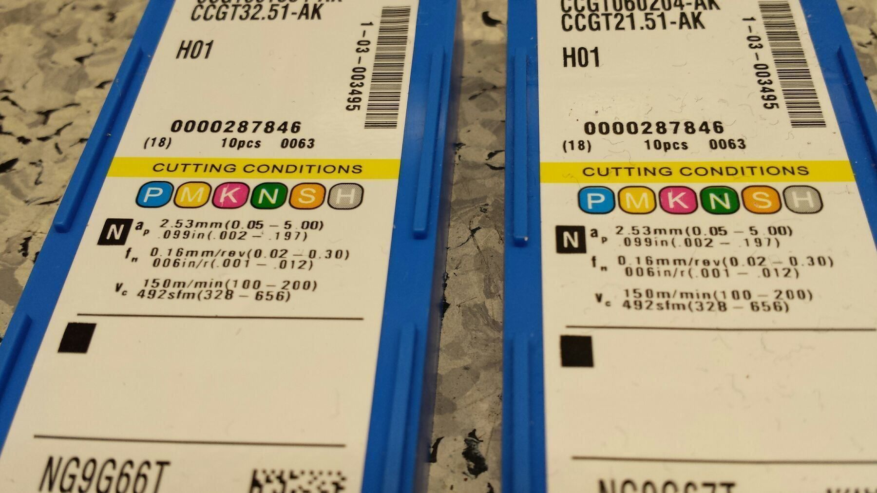 Alle Werkzeuge: 10 Spez. Wendeschneidplatten Alu/Messing – Neu und originalverpackt aus Hinteregg von Amerizium 1