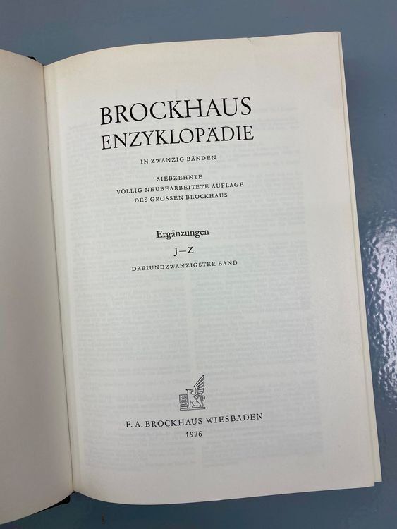 Livres: LEXIKON BROCKHAUS – D'occasion à Zürich par vitibaba 7