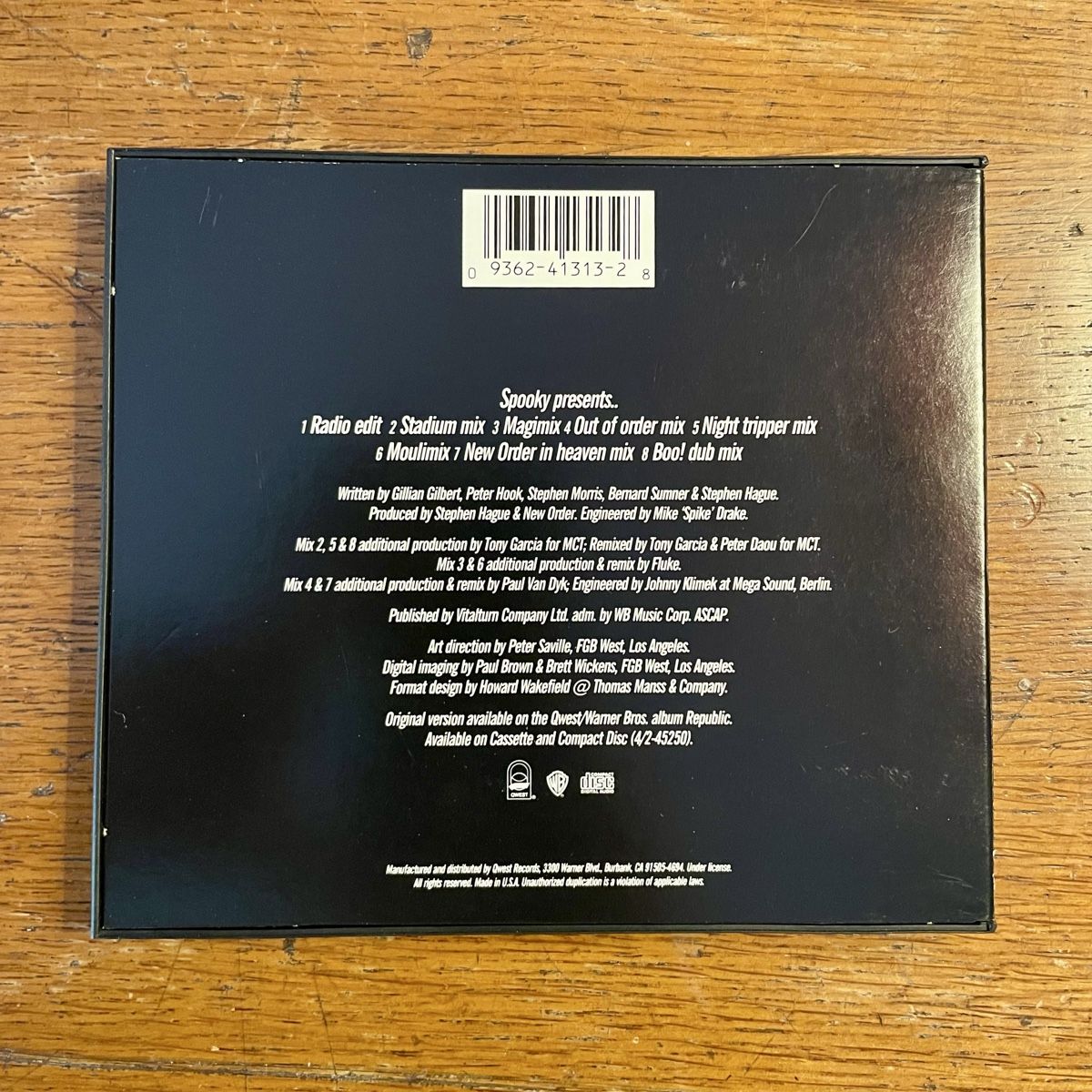 CD: New Order - Spooky - CD Maxi-Single – Usato da Genève venduto da was_ksr9 1