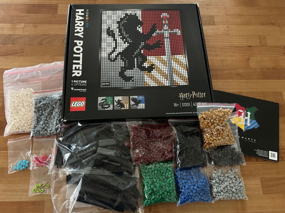 LEGO Art Harry Potter 31201 Hogwarts Wappen (Gebraucht) in Obfelden für ...