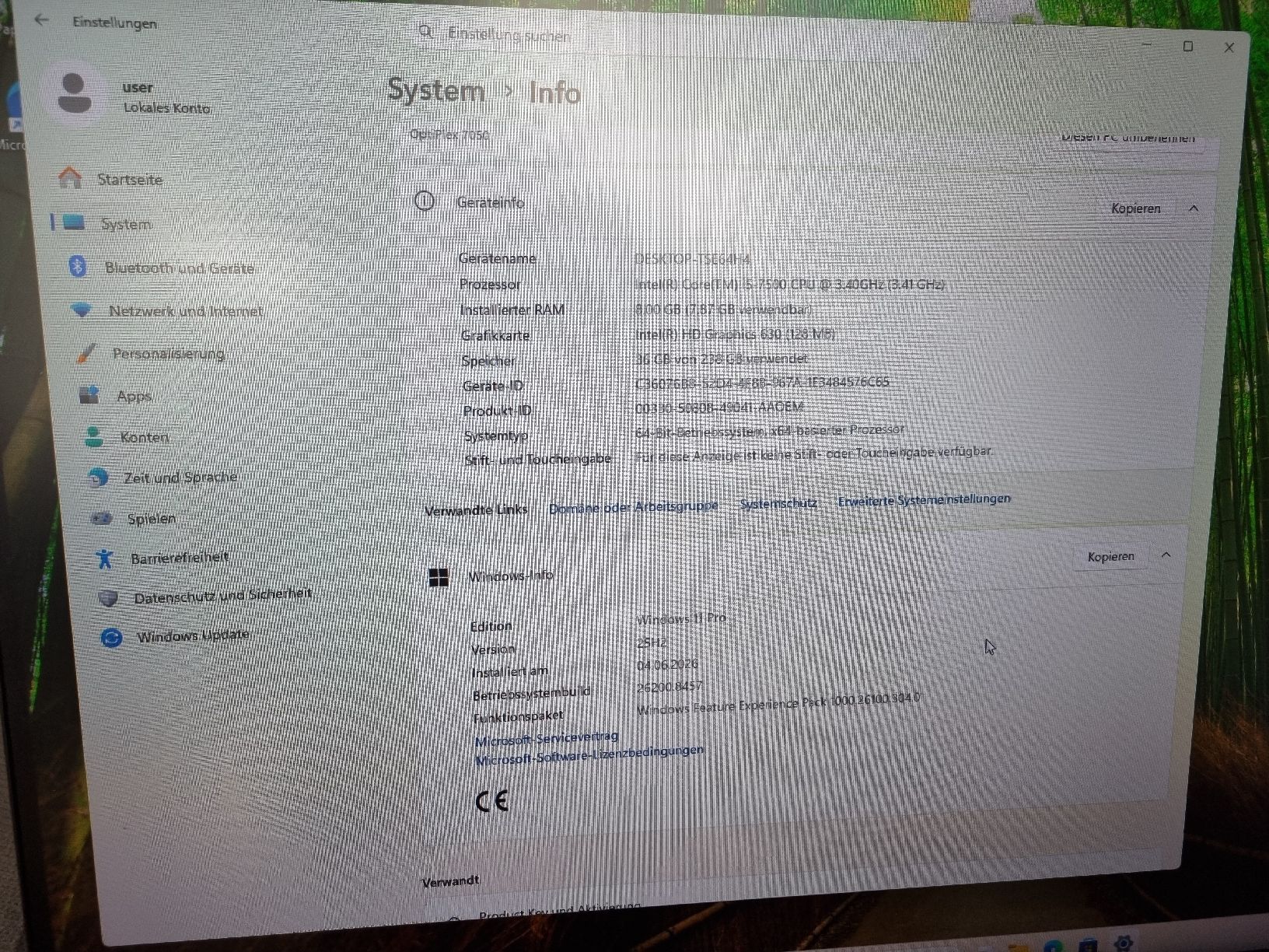 Dell PCs: Dell OptiPlex 7050 – Gebraucht aus Strengelbach von san_89dc 1