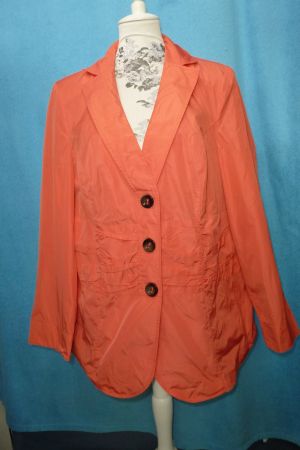 ULLA POPKEN JACKE GR 44 FUCHSIA NEU UNGETRAGEN DÜNNER STOFF