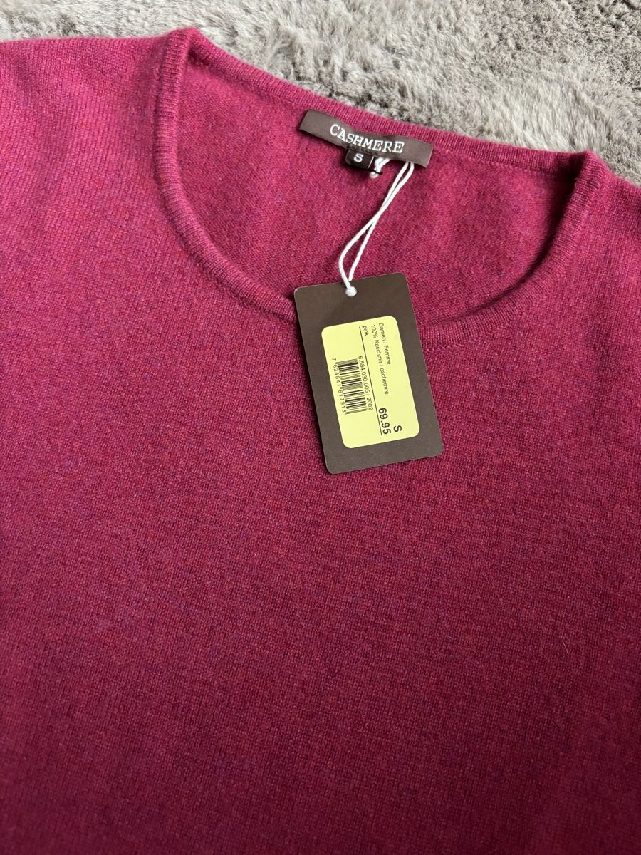 Maglioni & Felpe: Cashmere Pulli, Pink, Grösse S, Kurzarm - Kuschelig! – Nuovo (secondo la descrizione) da Augst BL venduto da fine-art 1