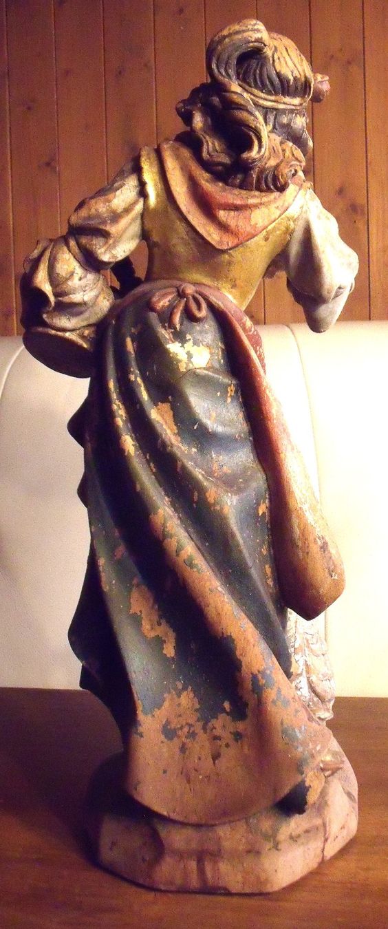 Statuette: GÄNSEMARIE AUS DEM TIROL – Usato da Neuenegg venduto da Holzli2 2