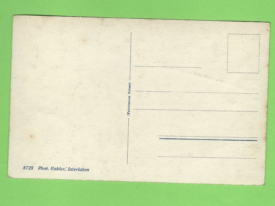 Cartoline postali: Wengen & Lauterbrunnental – Usato da Zürich venduto da t24_de 1
