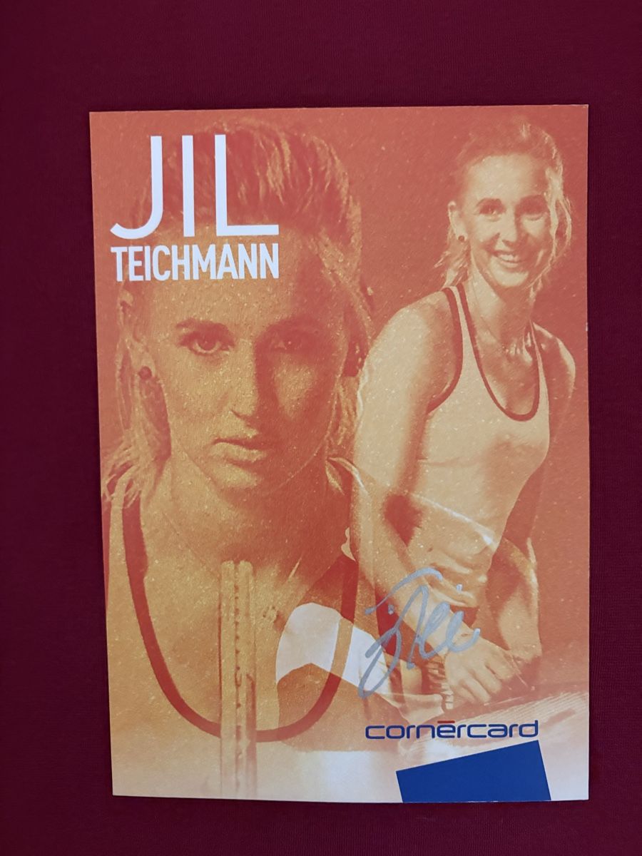 Autografi: Jil Teichmann Original Autogramm – Usato da niederbipp venduto da LaHabana1