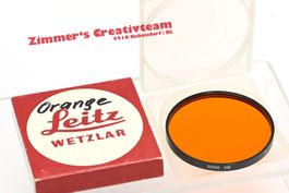 Leica / Leitz Einlegefilter Serie VIII, Orange, OVP