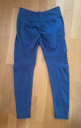 Smilodox Scrunch Leggings Gr. L blau