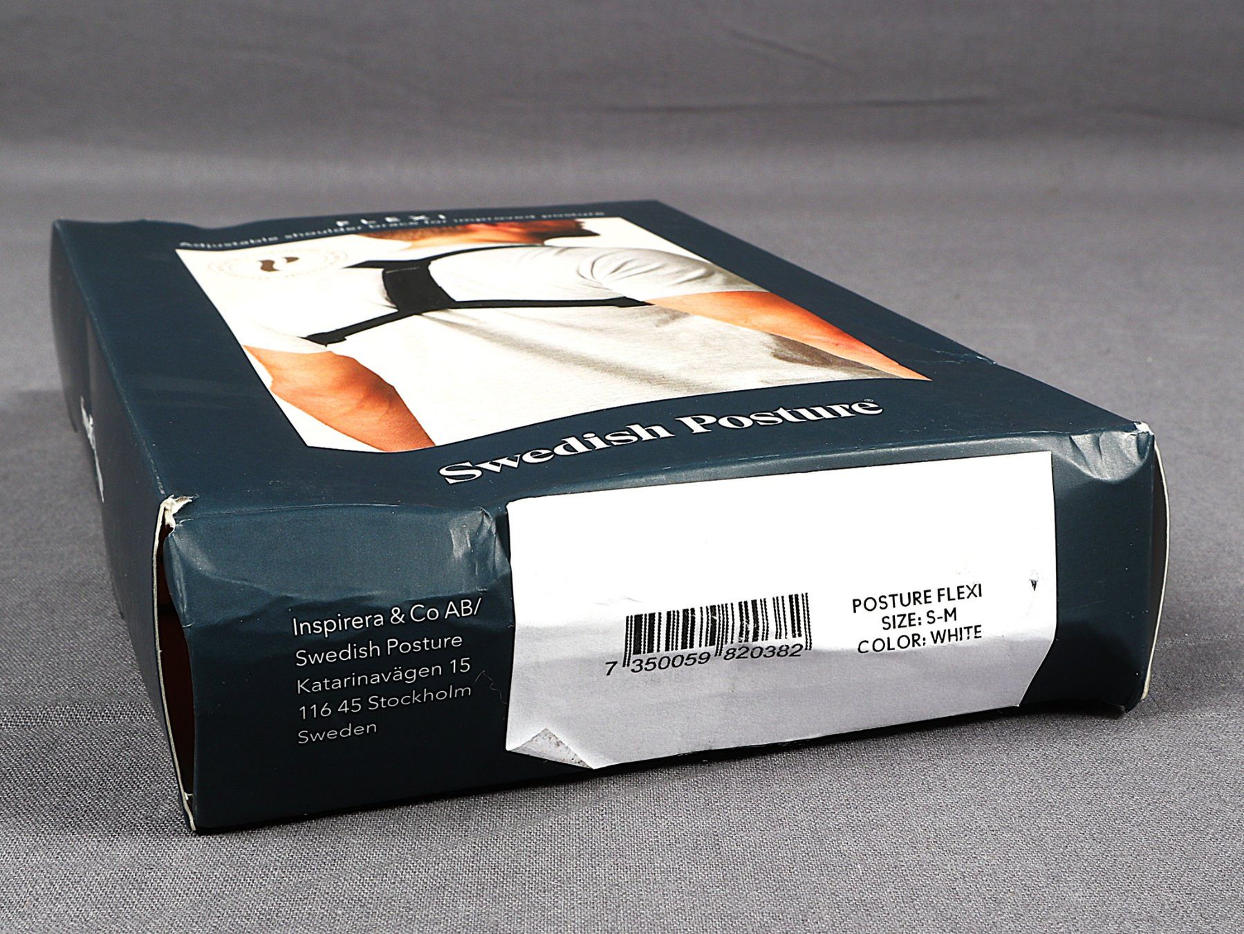Gesundheitsliteratur: SWEDISH POSTURE Haltungstrainer Flexi S-M Weiss – Neu (gemäss Beschreibung) aus Steinen von Restwert_Steinen 7