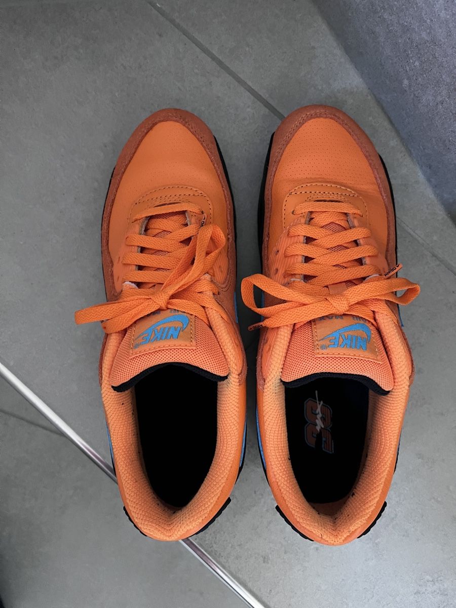 Nike Scarpe da uomo: Nike Air Max 90 (orange, schwarz) – Nuovo (secondo la descrizione) da Guntalingen venduto da Aquila_R 2