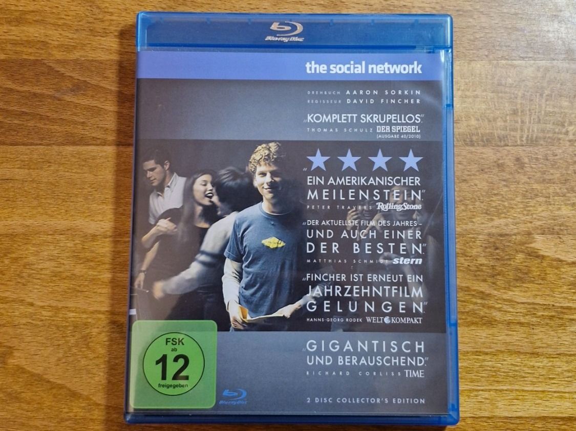Tutti i DVDs: Social Network (2010) RAR – Usato da Pfungen venduto da Whitie 1