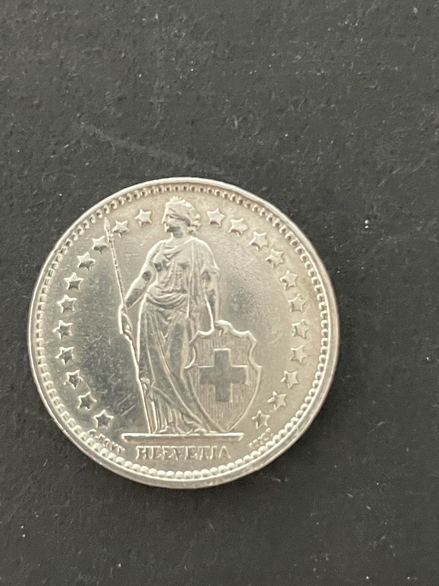 Alle Münzen: 1.- Silber CH Jahr 1957 – Gebraucht aus Meierskappel von Hala03 3