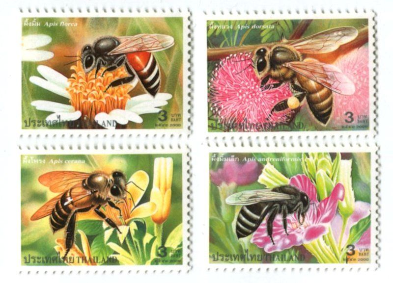 Tutti i francobolli: Briefmarken "Bienen". Thailand – Nuovo e nell'imballaggio originale da Basel venduto da Butsch5