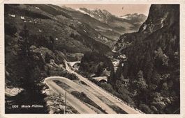 Monte Piottino TI strada della Leventina panorama