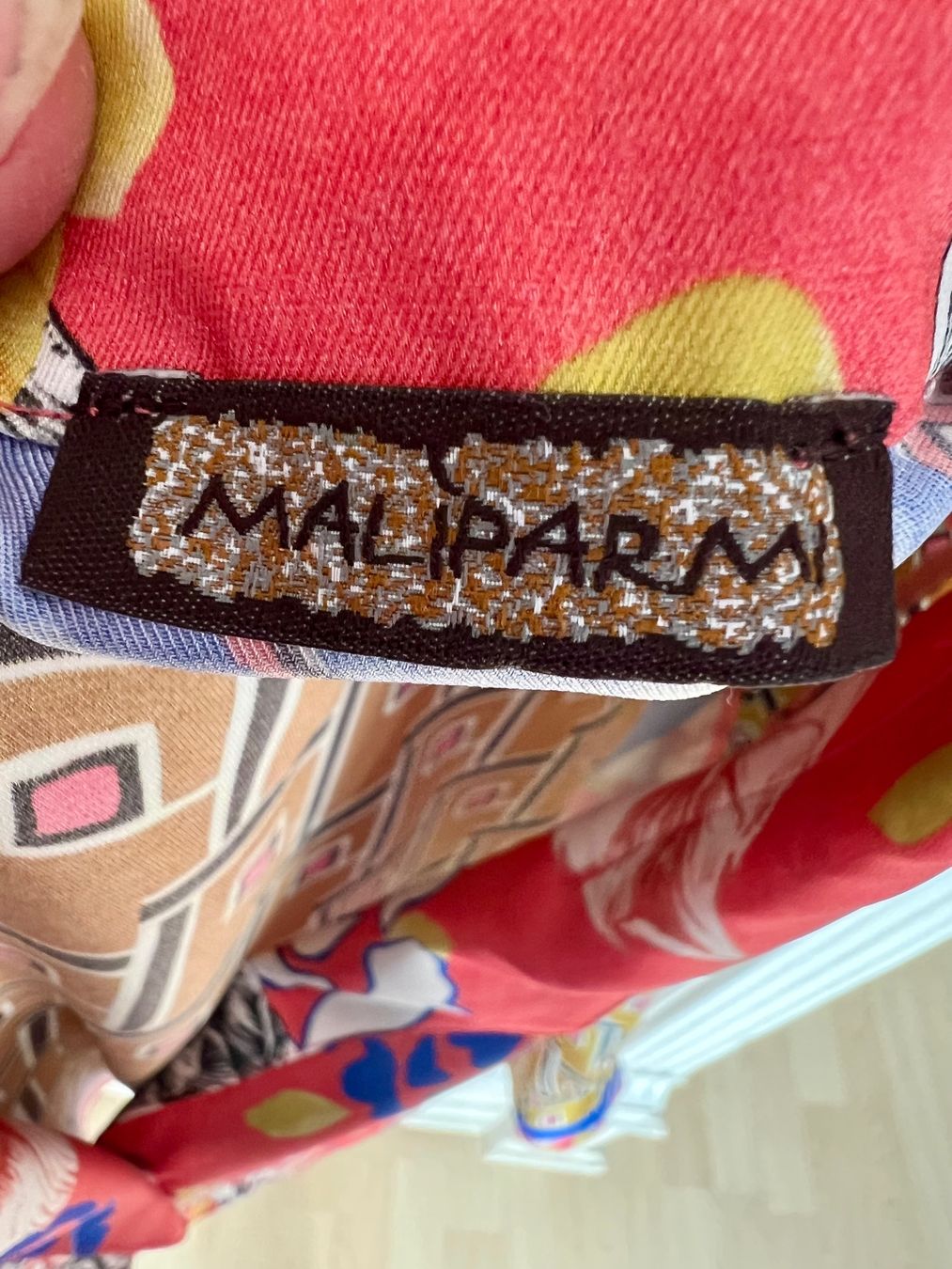 Maliparmi Camicette: MALIPARMI Bluse bunt gemustert Gr. 38/40 – Usato da Zürich venduto da Girasole232 1