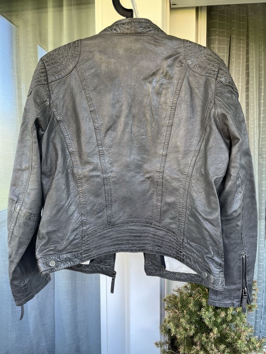 Jacken: Lederjacke von Gipsy in grau – Gebraucht aus Neuenhof von Ivita 2