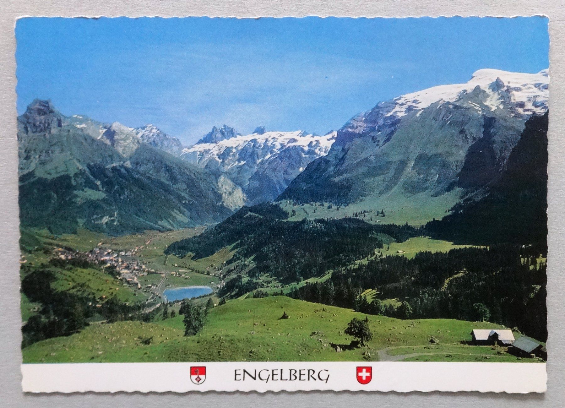 Ansichtskarten: Engelberg mit Hahnen – Gebraucht aus Fétigny von Billy2miny