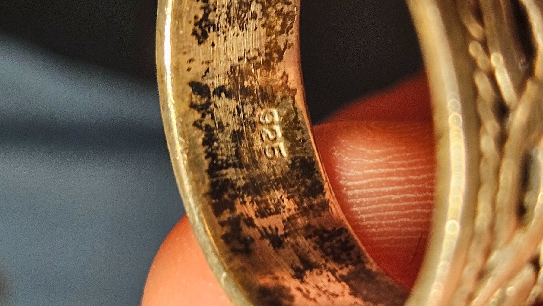 Anelli: Ring aus Silber mit Stempel 925, Vintage – Usato da Feldbrunnen venduto da Kolosseum111 2