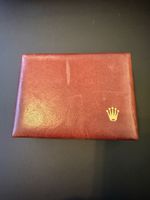 Authentique Boîte Vintage Rolex Bordeaux – Réf. 62.00.01