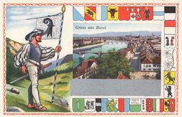Gruss aus Basel litho