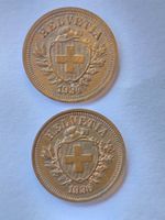 Münze 1 Rappen 1934 1936