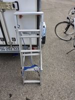 Alu Leiter Klappbar Trittleiter Arbeitsplattform guter Zusta