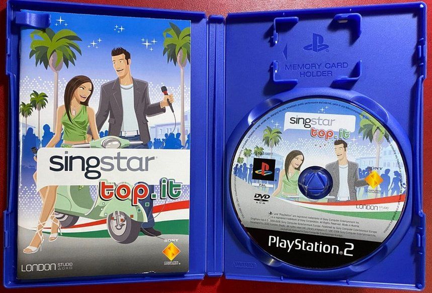 Sony Spiele: Singstar Top.It    (Italiano)   PS2 – Gebraucht aus St.Galllen von elkaphone 2
