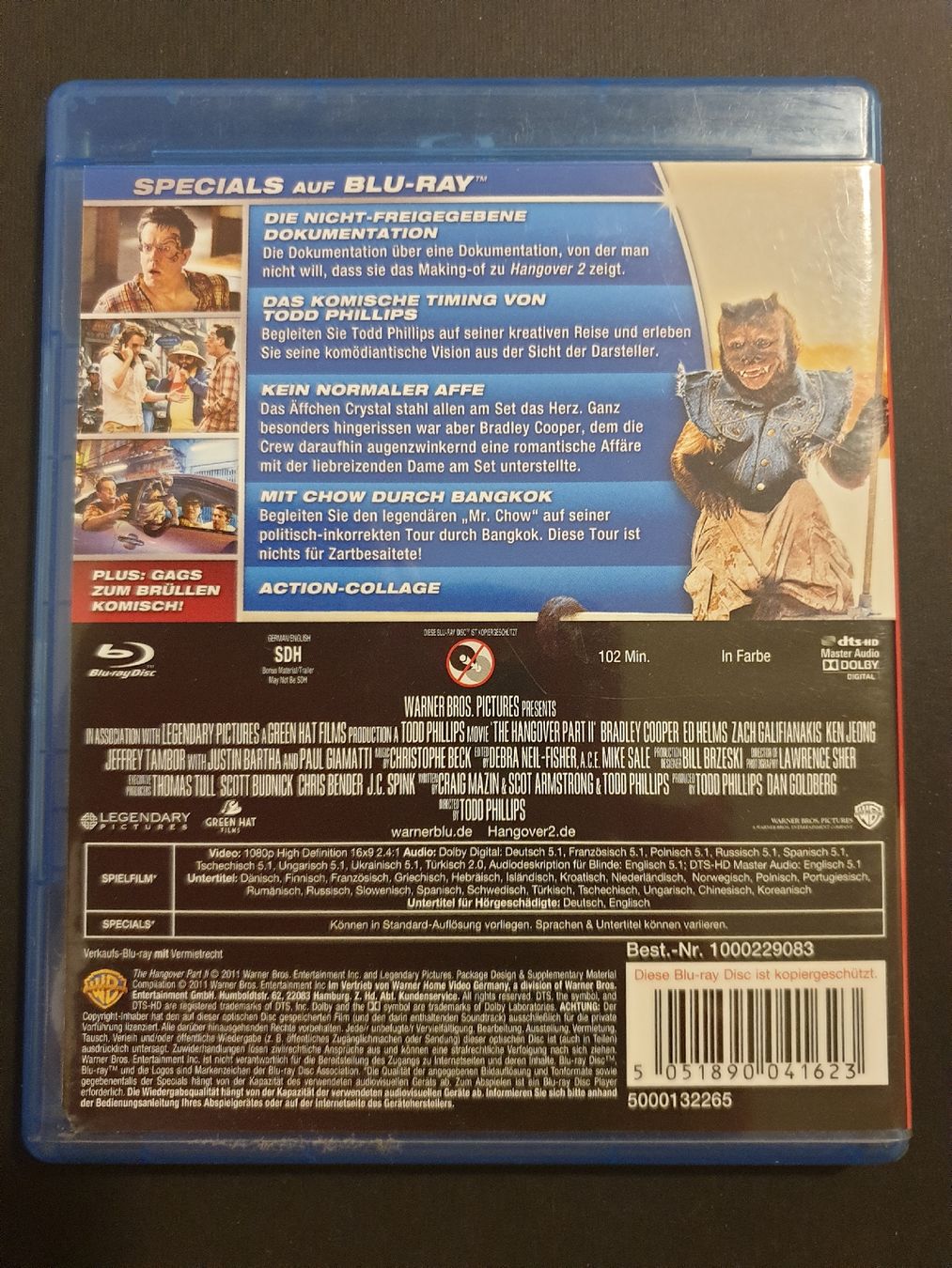 Tutti i DVDs: Hangover 2 -  Blu-ray - Komödie – Usato da Steffisburg venduto da Blue_bj5g 1