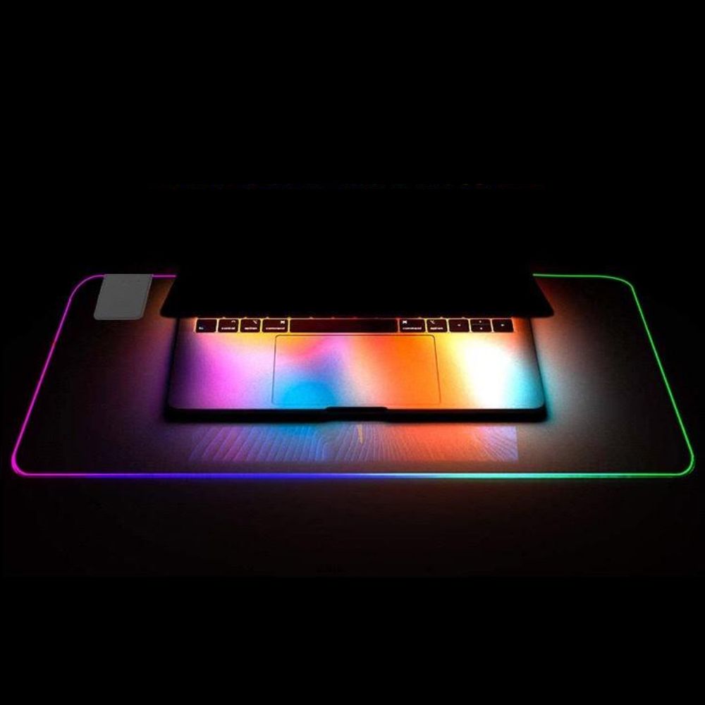 Tappetini per mouse: Mauspad mit Qi und RGB – Nuovo e nell'imballaggio originale da Dietlikon venduto da Salesmax 8