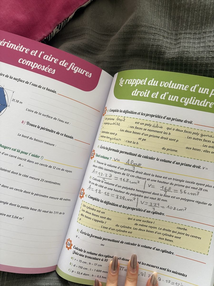 Bücher: livret en maths 11e – Gebraucht aus Montreux von m.mlkstn 1