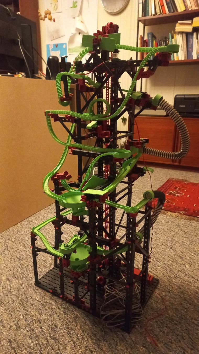 Fischer Kit di costruzioni: Fischer Technik L2 Kugelbahn – Usato da Bettlach venduto da dbkraehenbuehl