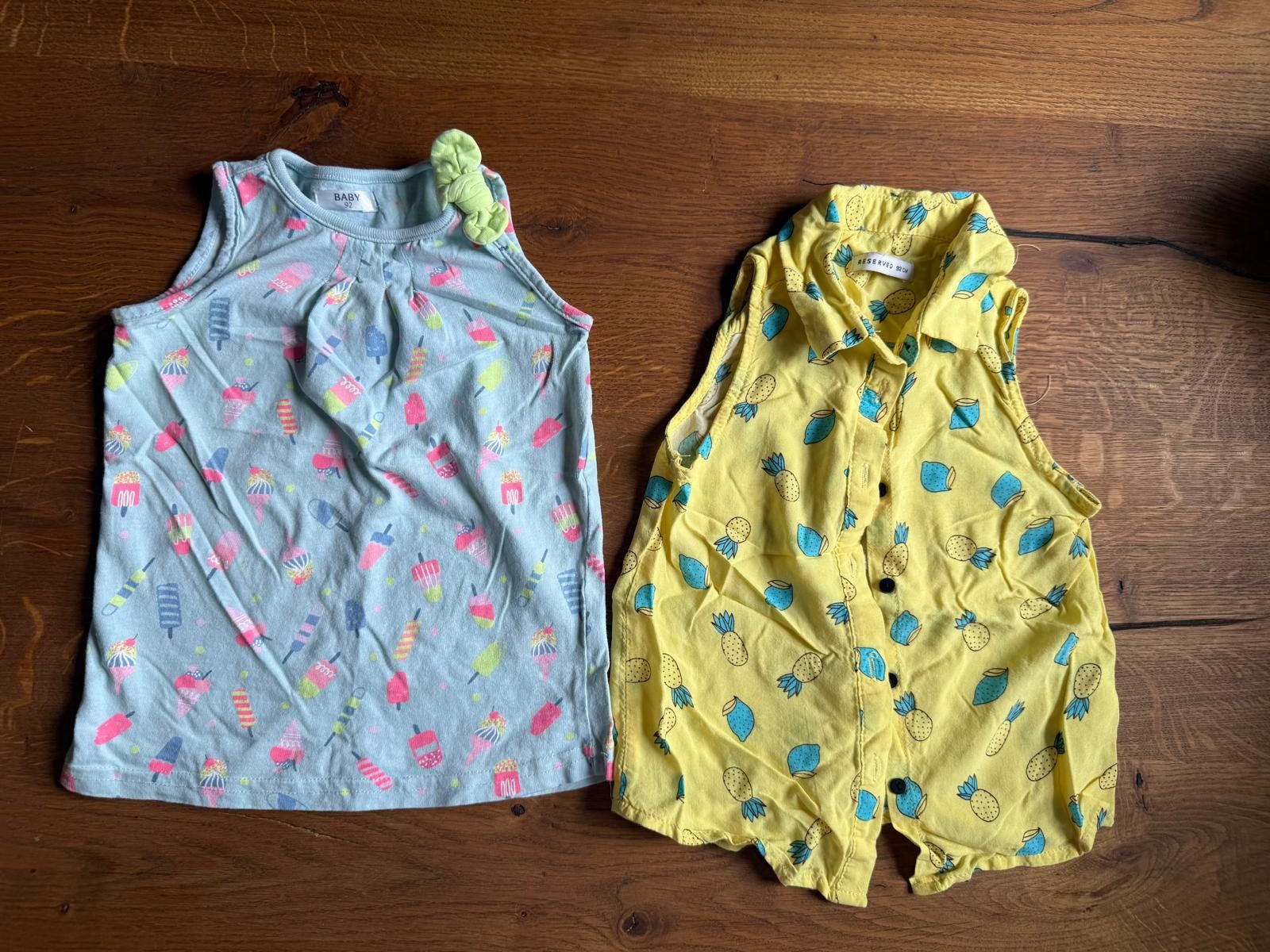 Lotti & Set di vestiti: Sommer-Top & Hemd – Grösse 92 – Usato da Neerach venduto da Meli_sara