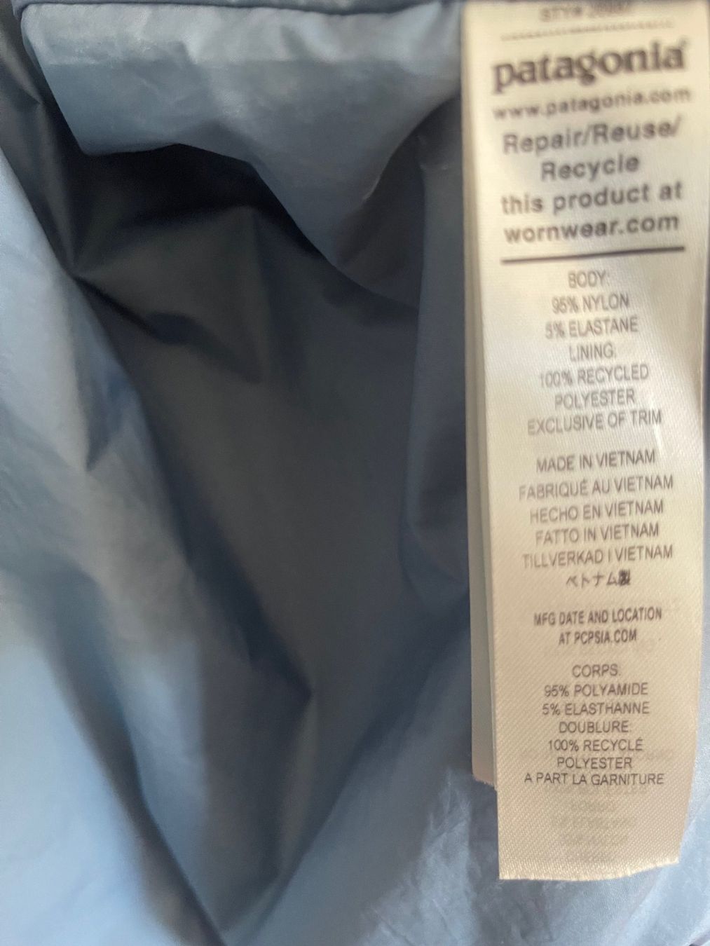 Patagonia Giacche: Patagonia Skyforest Jacke, hellblau, Grösse S – Nuovo (secondo la descrizione) da Zürich venduto da weys 4