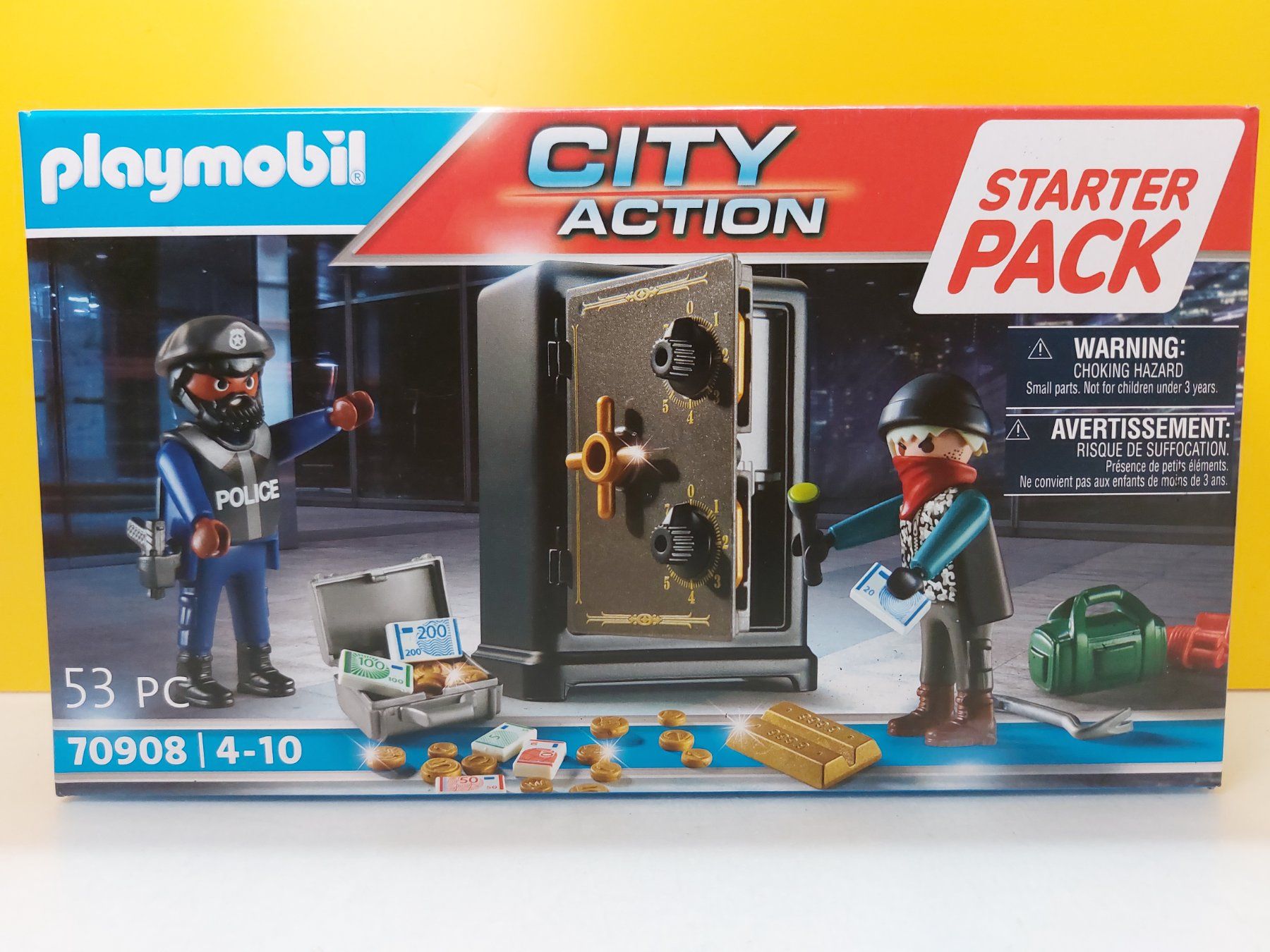 Playmobil Giocattoli: PLAYMOBIL 70908 - Polizei - Tresorknacker NEU – Nuovo e nell'imballaggio originale da St.Gallen venduto da TinasBauundSpiel