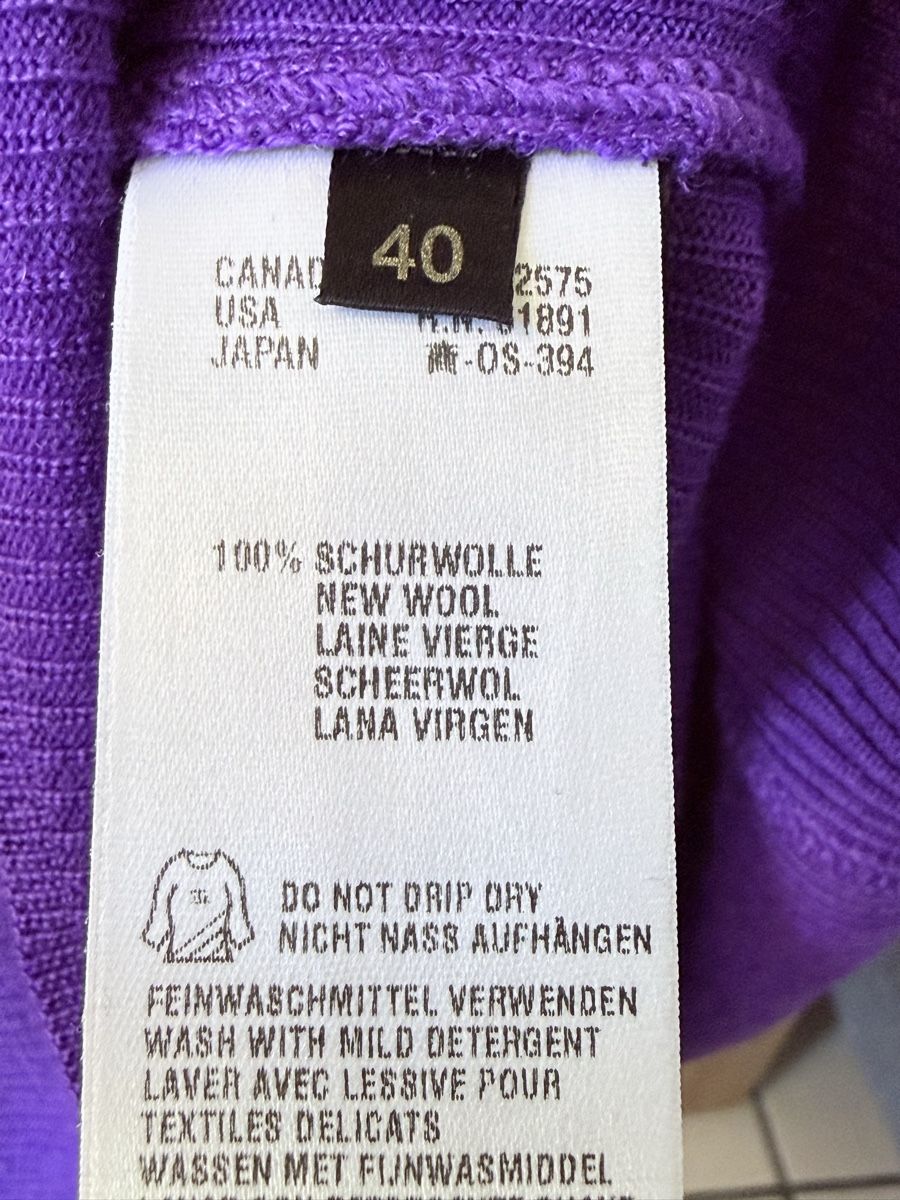 Escada Maglioni & Felpe: Top en maille fine ESCADA violet, Taille 40  – Usato da Grône venduto da ukr_2qbg 2