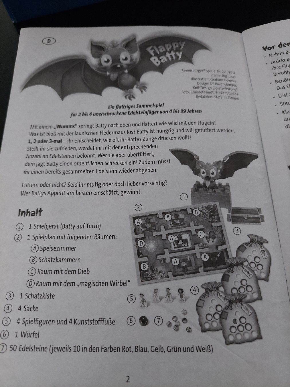 Ravensburger Spiele: Floppy Batty – Gebraucht aus Zetzwil von lanst08 6