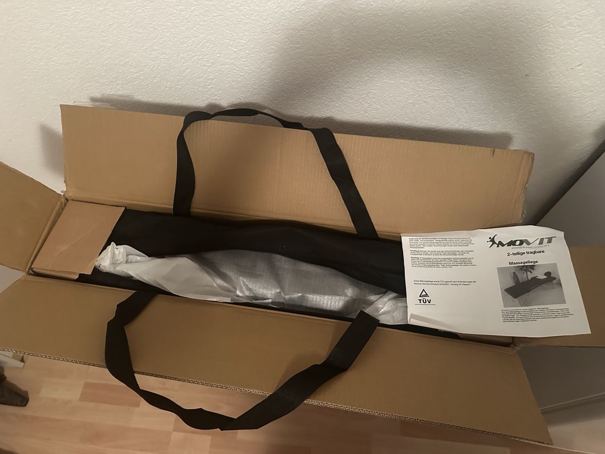 Dispositivi per massaggi: MOVIT POWER AND VITALITY MASSAGELIEGE. – Usato da Bützberg venduto da Chisco 4