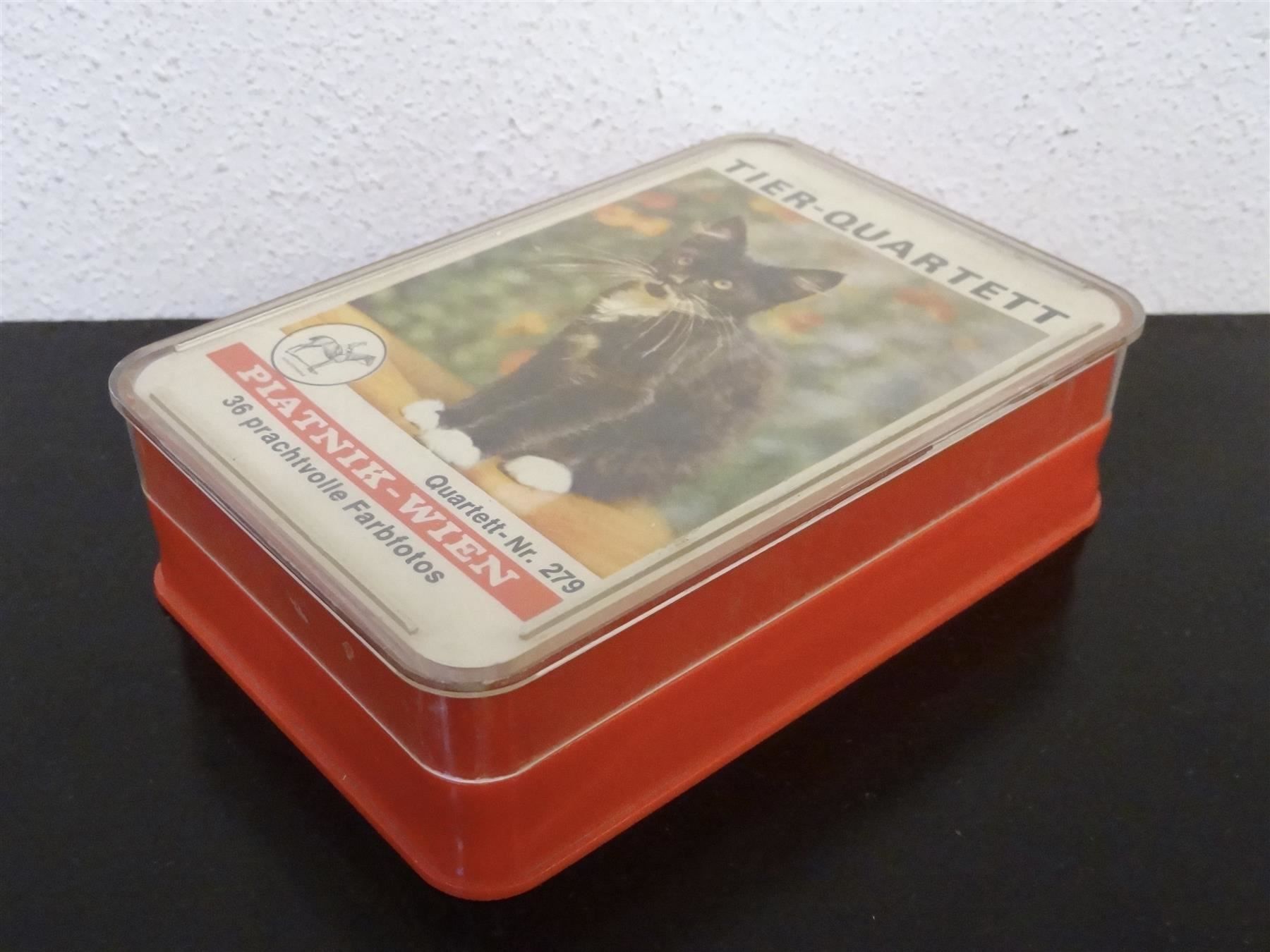 Giochi: schönes altes Quartett TIER-QUARTETT – Usato da Kerzers venduto da wisaundso 1