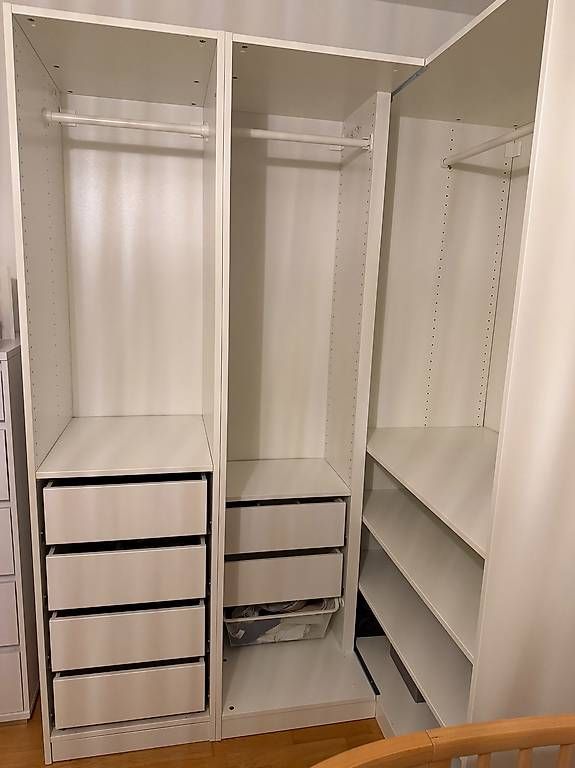 Schränke: PAX Eck Kleiderschrank  Weiss  – Gebraucht aus Bremgarten b. Bern von Pascalluca 2