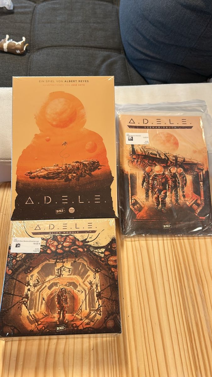 Giochi: Brettspiel A.D.E.L.E !neu!  – Nuovo e nell'imballaggio originale da Neukirch an der Thur venduto da B52Saga1