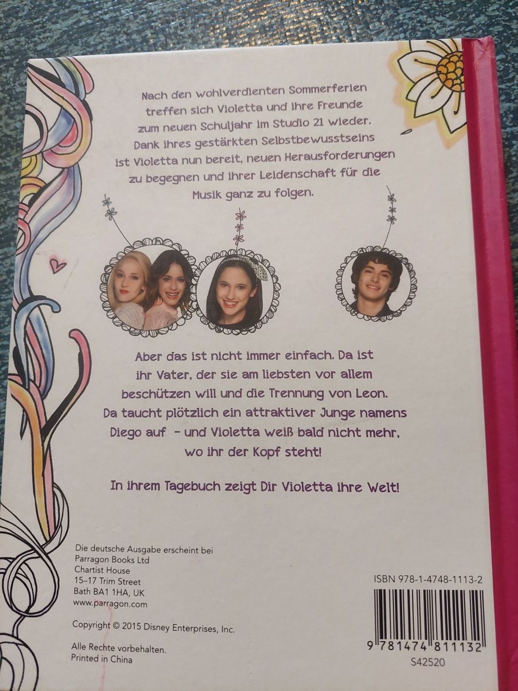 Bücher: Violetta Mein Tagebuch ein Jahr später – Gebraucht aus Unterbäch VS von Nifadi 1