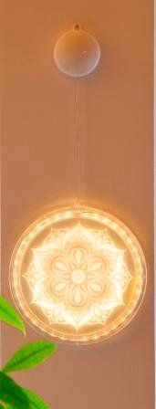 Lampade: LED-Ambientelicht - Mandala – Nuovo e nell'imballaggio originale da Mauren venduto da Yeelen