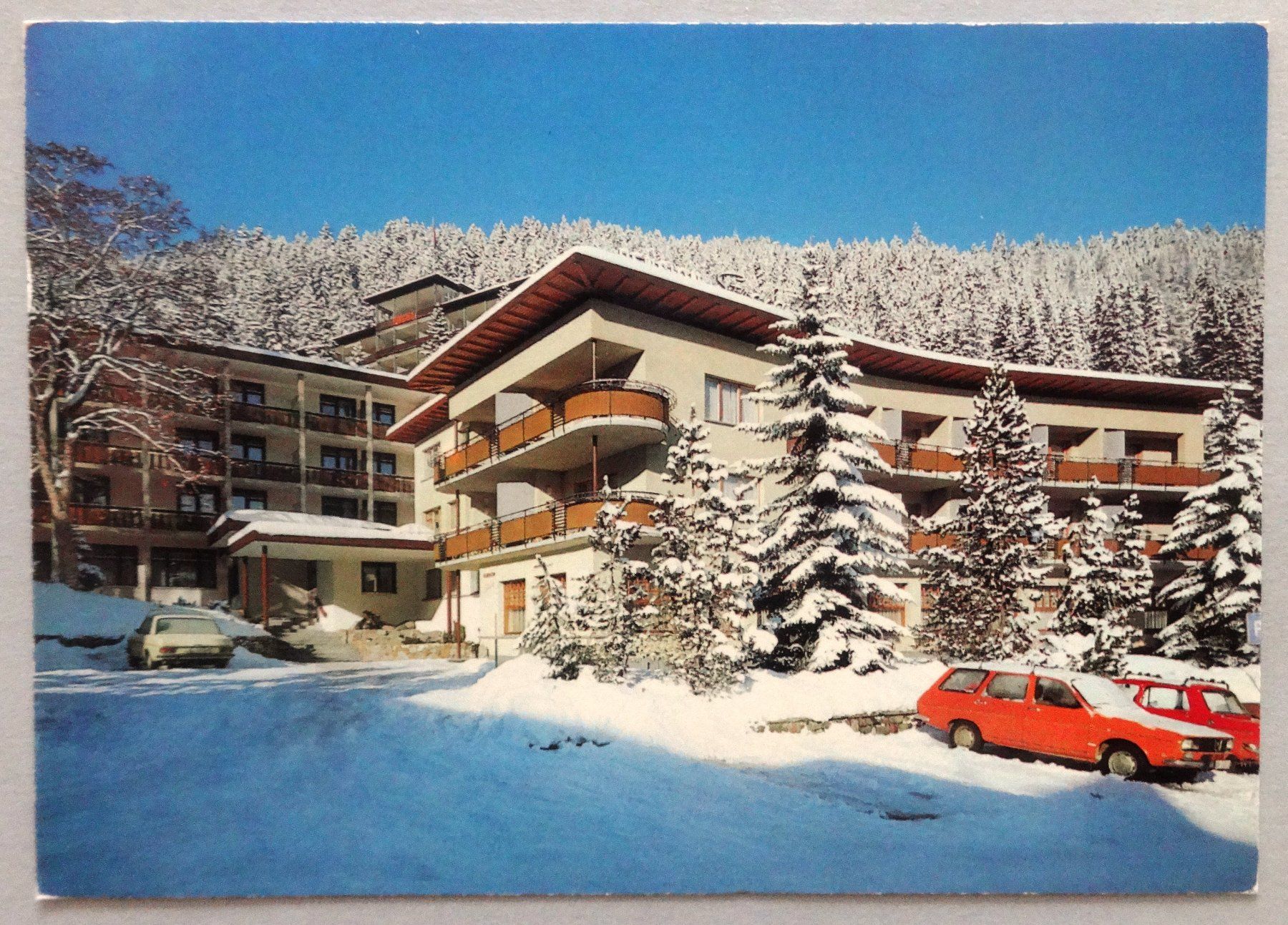 Ansichtskarten: Pension Strela, Davos-Platz 1560 m – Gebraucht aus Fétigny von Billy2miny